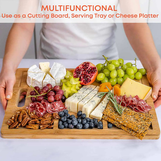 Large Bamboo Chef's Cutting Board